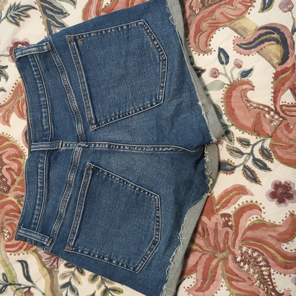 High-Rise Denim Shorts in Karnes Wash - Picture 4 of 5